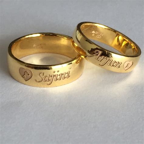 ring designs with name